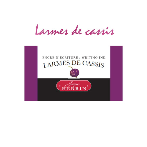 Μελάνι Στυλό Φountain Herbin - 30ml - Larmes de Cassis 1