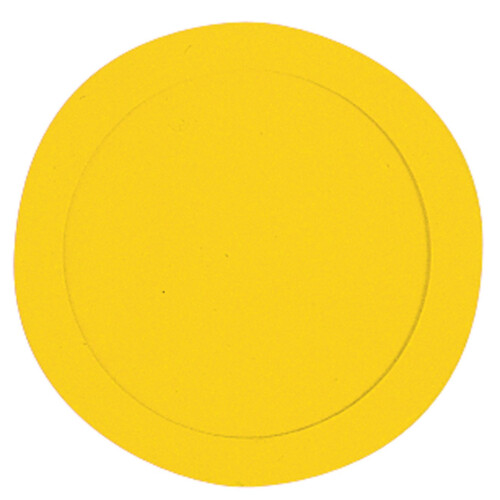 Markwort 9 polegadas de borracha Poli-Plocates de 10 (amarelo)