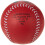 Markwort ponderado com tampa de couro de softball de 12 polegadas vermelho 2