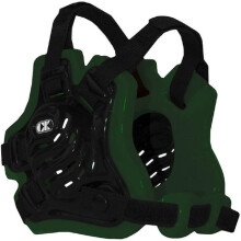 Casco Cliff Keen Tornado - Negro/Verde oscuro