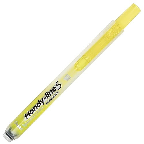Pentel Pentel Handy-line S Σημειωτής, Αναδιπλούμενη, Κίτρινο Μελάνι, 4/Συσκευασία (SXS15BP4G) 2