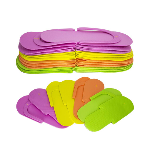 Footcandy Original Pedicure Slipper 12-pair Party Pack 1