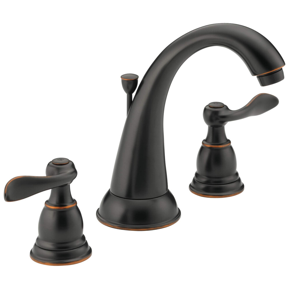 Delta Faucet Windemere Widespread Bathroom Faucet Oil Rubbed Bronze B 034449624183