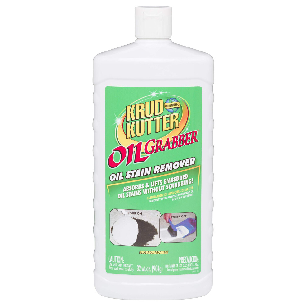 Rust-Oleum Krud Kutter OG32 Oil Grabber Oil Stain Remover  32-Ounce