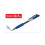 Universal Μολύβι Gel Universal Comfort Grip, Retractable, 0.7 Mm, Μπλε Μελάνι, Διαφανής Μπλε Κάψα, Δώδεκα 4