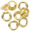 General 1261-2#2 Messing Ring Navullingen 24 stuks 1
