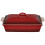 Le Creuset Le Creuset Stoneware Heritage Covered Rectangular Casserole, 4 qt. (12"" x 9""), Cerise 1