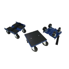 Shepherd Hardware 9298 Schneemobil-Dolly-Set, 1000 lb Tragfhigkeit, Blau