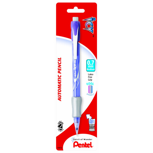 Pentel Μηχανικό Μολύβι Pentel Icy, 0.7mm, Ποικιλία Χρωμάτων, 1 Πακέτο (AL27TBP) 1
