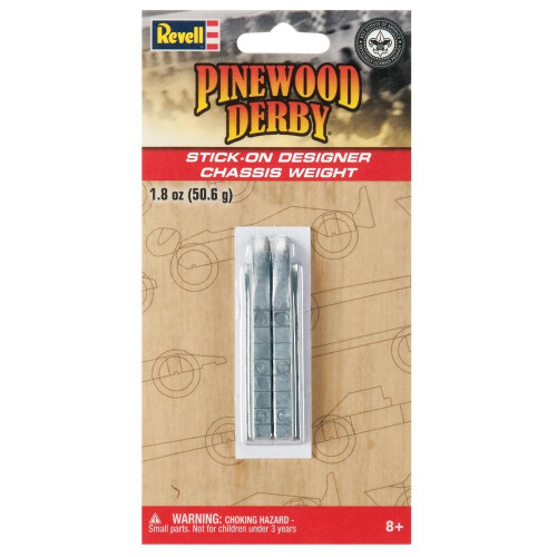 Revell Revell Pinewood Derby segmentoitu tarrakiinnityspaino 2
