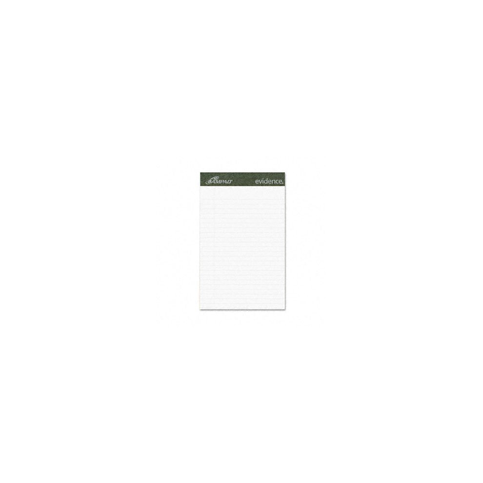 Photos - Notebook Ampad Evidence Perforated Writing Pads PAD LGL RULED PRF 5X8 WHT  AMP20304(Pack of5)