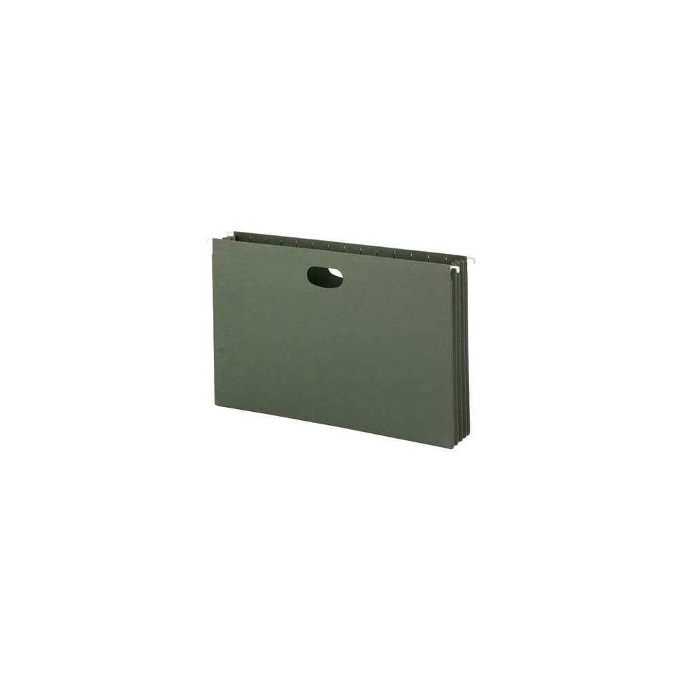 Photos - File Folder / Lever Arch File Smead Expandable Hanging File Pockets with Sides FOLDER HNG EXP LGL10BX GN Pack of2 64320
