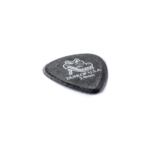 Dunlop Dunlop Gator Grip Standard 2.0mm Μαύρες Πίκες Κιθάρας 1