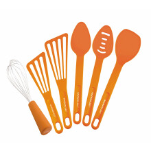 Rachael Ray Gadgets Utensil Kitchen Cooking Tools Set 6 Piece Orange