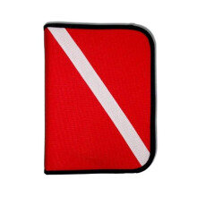 Innovative Scuba Concepts Registro di Immersione Subacquea - Red Cordura Diver Do