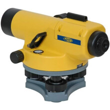 Automatyczna poziomica Spectra Precision AL24M z kompensatorem z tlumieniem magnetycznym. Powiekszenie 24x. Pomiar kata w poziomie.