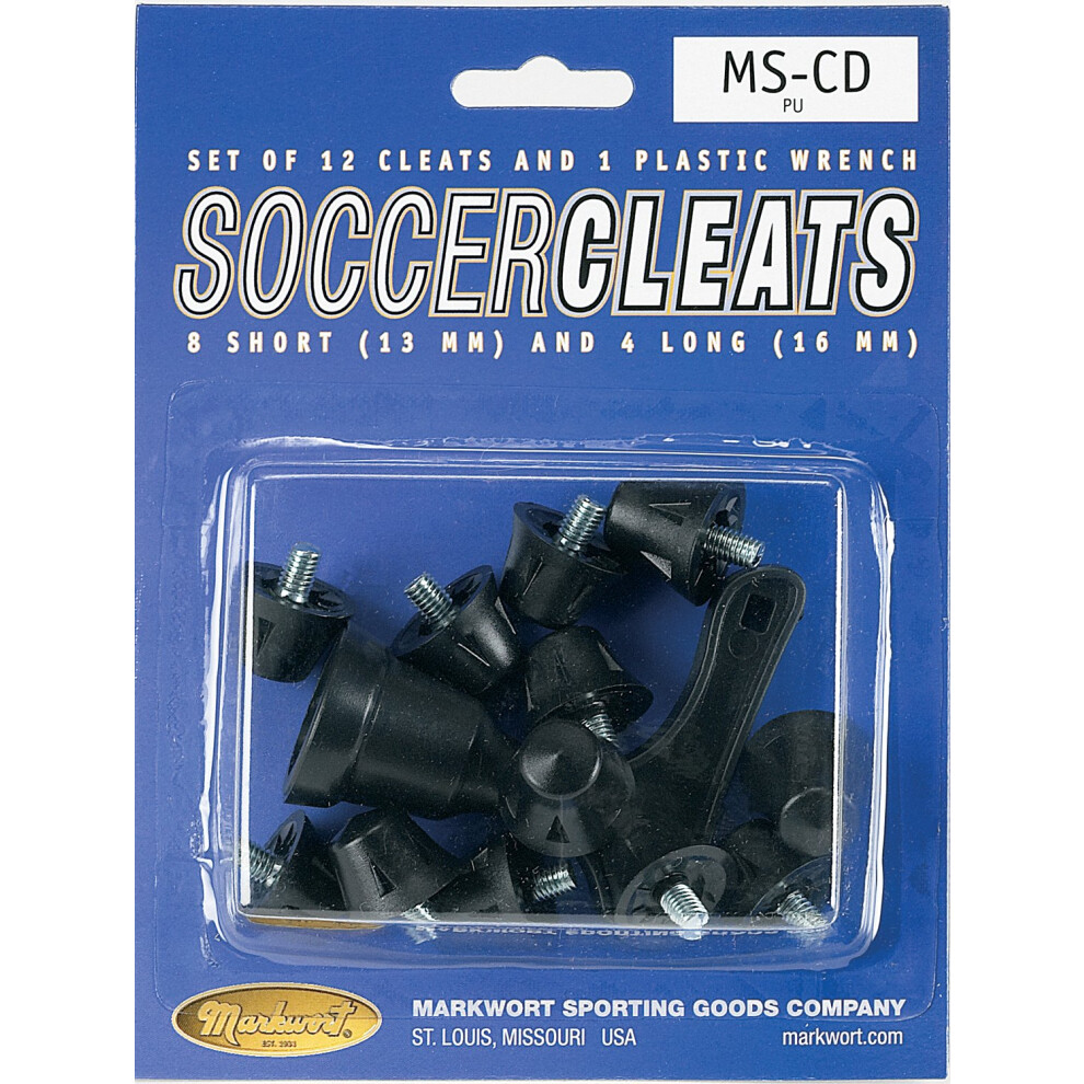 Markwort Calcio/Calcio Cleat Poly E Chiave, Nero-image