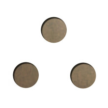 SZIZZIX 656651 MOVERS & SHAPERS MAGNETIC DIE 3 PUNCE DE TIM HOLTZ 1/4-INCH BROWN