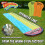 Wham-o Slip N Slide Wave Rider Double z 2 wzkami Slide Boogie 3