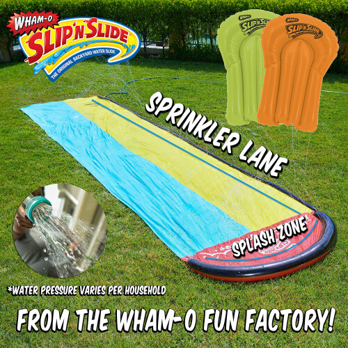 Wham-o Slip N Slide Wave Rider Double z 2 wzkami Slide Boogie 2