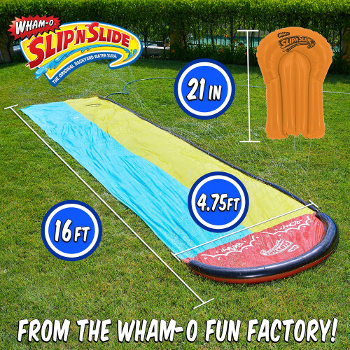 Wham-o Slip N Slide Wave Rider Double z 2 wzkami Slide Boogie 1