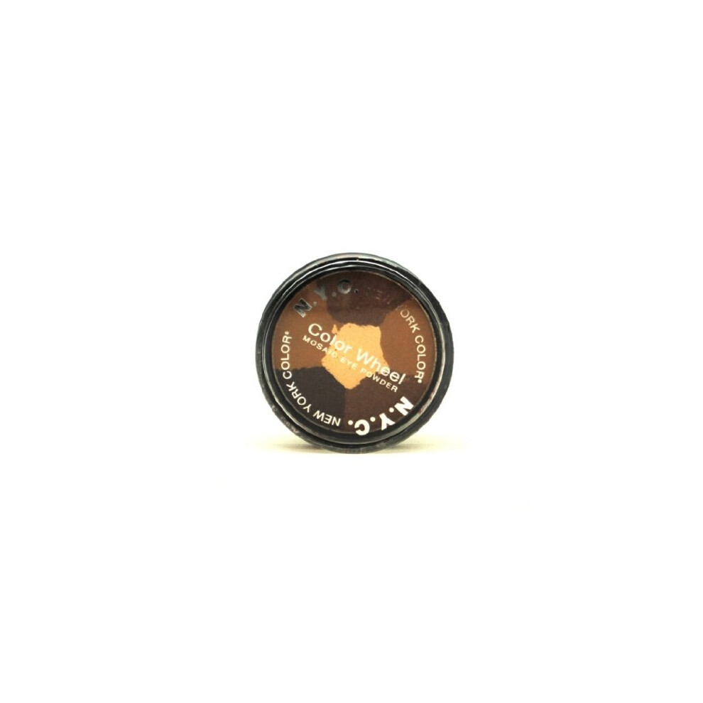 New York Brown Nyc Color Wheel Mosaic Eye Powder 820B Sugar