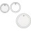 Remo PP-1470-PS Pinstripe Clear Tom Drumhead Pack - 10"""" 12"""" e 16"""" 1