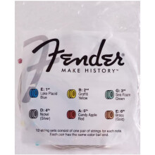 Fender 80/20 Bronze Acousitc Guitar Strings Ball End 70XL .010-.048
