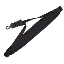 Neotech Classic Instrument Strap - Regular - Open Hook Neck Strap for Saxophone Clarinets English Horns & More - Comfortable Neoprene Inst