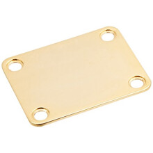 Fender 4 Skruv Nackplatta Guld