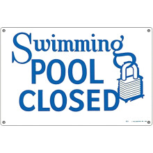 Πίνακας Poolmaster για Οικιακές ή Εμπορικές Πισίνες, Κλειστή Πισίνα 18" x 12"