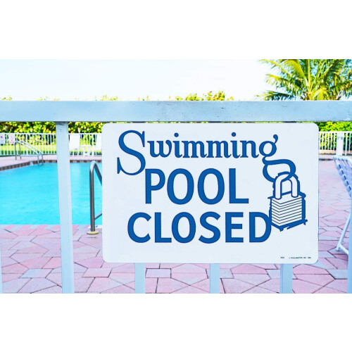 Πίνακας Poolmaster για Οικιακές ή Εμπορικές Πισίνες, Κλειστή Πισίνα 18" x 12" 1