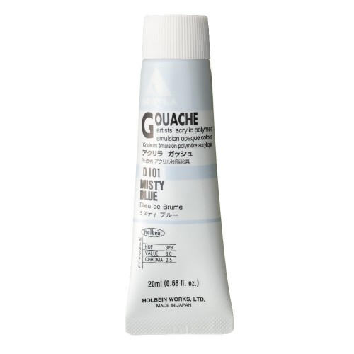 Holbein Acryla Gouache - Misty Blue