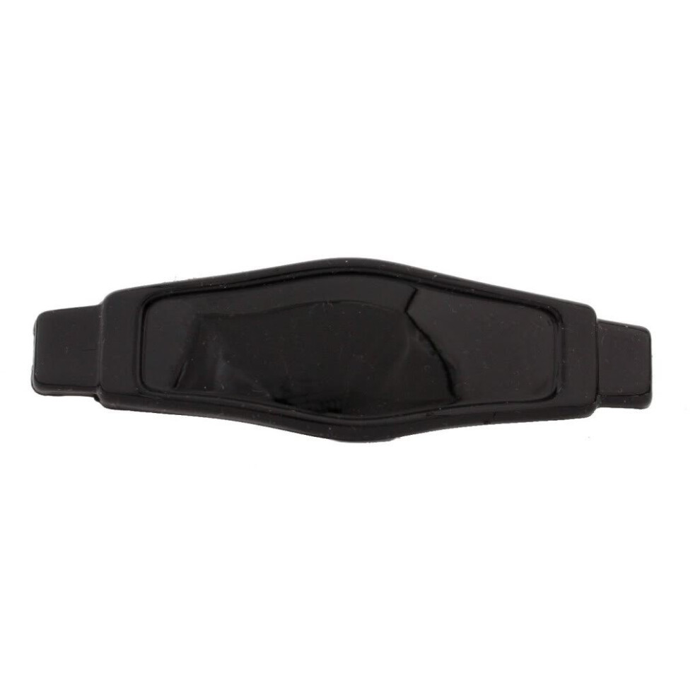 Caravane Women's Black Caravan Pointed Sliding Frame On Rectangular Bar Barrette In