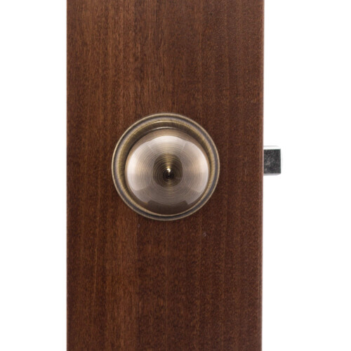 Copper Creek BK2020AB Ball Door Knob  Passage Function  1 Pack  in Ant 2