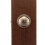 Copper Creek BK2020AB Ball Door Knob  Passage Function  1 Pack  in Ant 2