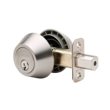 Copper Creek DB2420SS Dubbele cilinder-grendel, satijn roestvrij staal