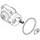Grohe Grohe 47080000 Καρφίτσα Ισορροπίας Πίεσης, 3.75 x 5.00 x 2.00 ίντσες, Χρώμιο 2