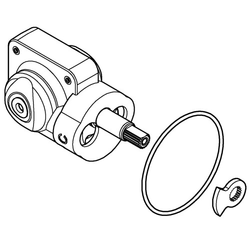 Grohe Grohe 47080000 Καρφίτσα Ισορροπίας Πίεσης, 3.75 x 5.00 x 2.00 ίντσες, Χρώμιο 1