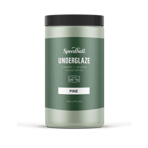 Speedball Underglaze Pine 16 Ounce Jar 1