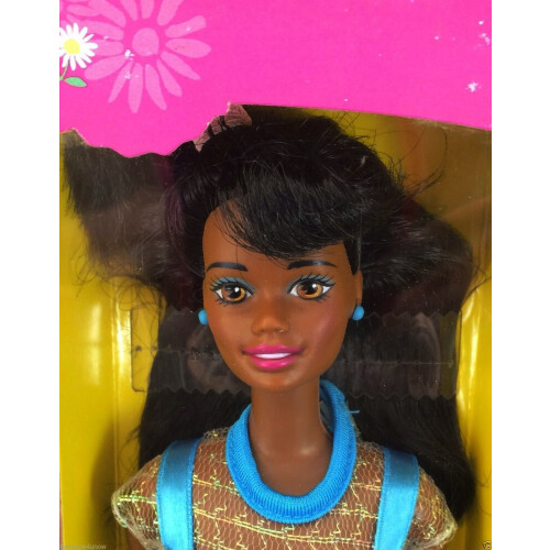 Mattel Barbie Afroamericana Flower Fun 1