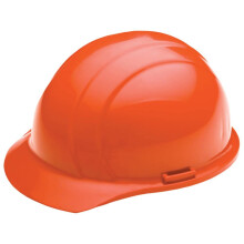 ERB 19363 Schutzhelm im Americana-Cap-Stil mit Mega-Ratsche, Orange