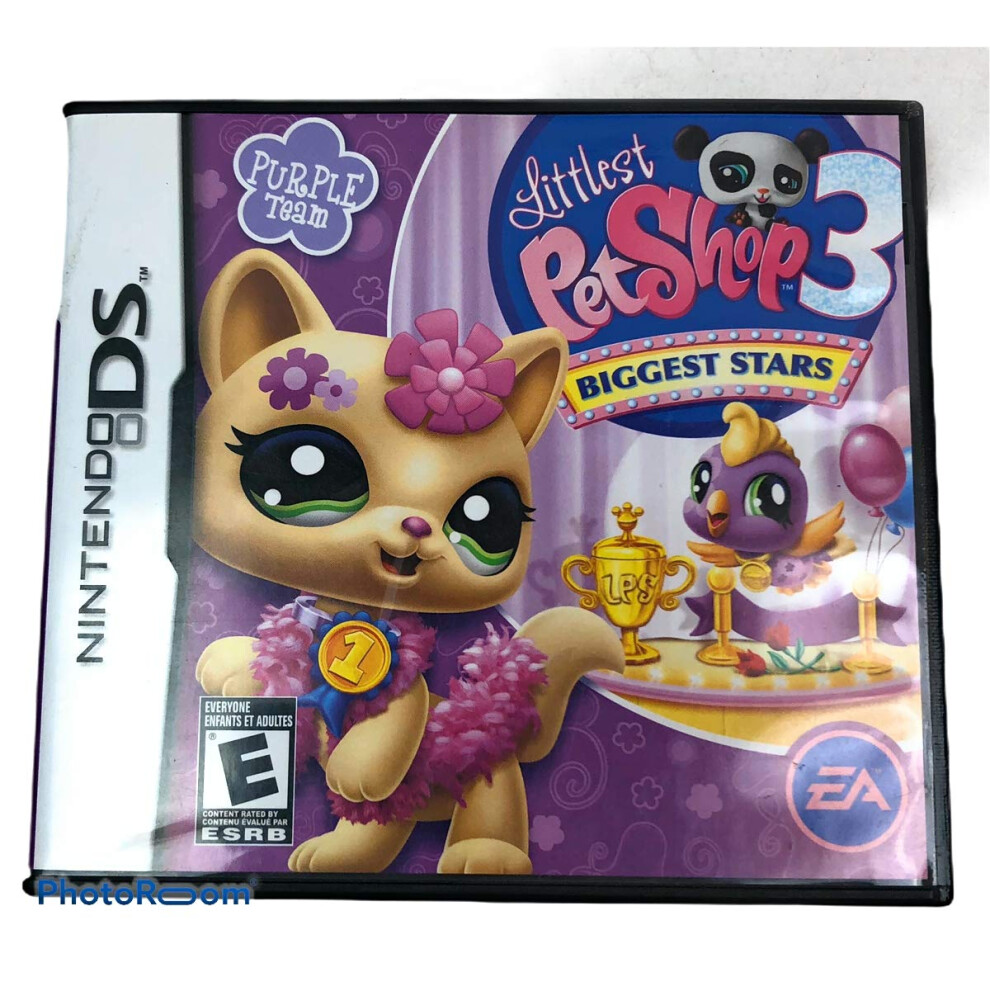 Littlest Pet Shop 3 Biggest Stars Team - Nintendo Ds Purple 014633194524