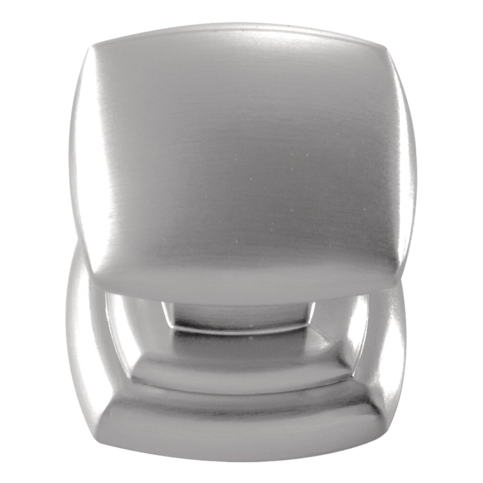 Hickory Hardware P3181-Ss Euro-Contemporary Knob 1-1/4 Inch Square Stainless Steel 078555819781