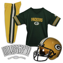 Franklin Sports Green Bay Packers Kids NFL Uniform Set - Youth NFL Tea