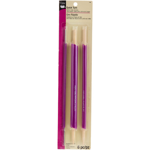 Dritz Quick Turn Fabric Tube Turners  3 Count  Assorted Sizes