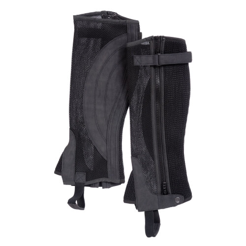 Tough 1 Αναπνεύσιμα Half Chaps, Μαύρο, Μικρό