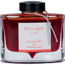 PILOT Iroshizuku Μελάνι Φακέλου, Fuyu-Gaki, Χειμωνιάτικο Κουμκουάτ (Πορτοκαλί Κόκκινο) 50ml