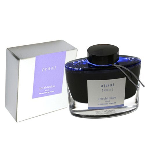 Pilot PILOT Iroshizuku Μελάνι Φαξ Φτερού, Ajisai, Υδρογέφυρα (Μπλε Μωβ) 50ml 1