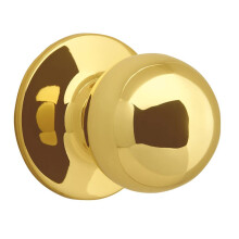 Design House 783191 Ball Knob  1-Pack  Polished Brass